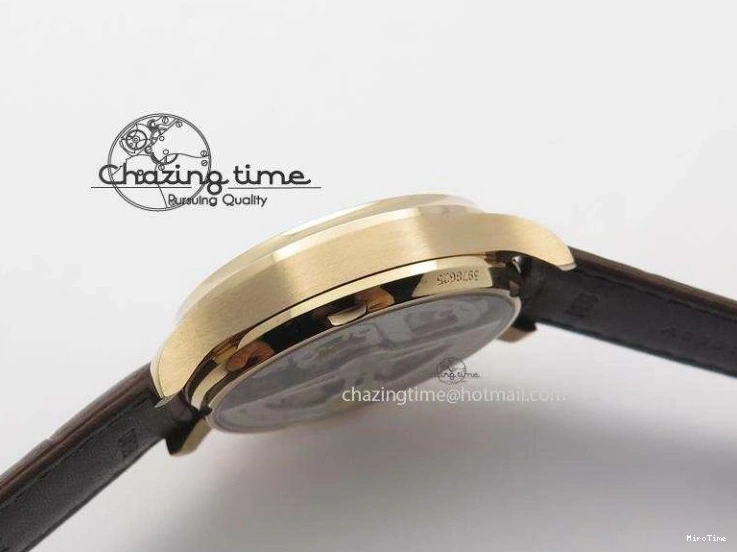 MIROTIME 0204 Unisex Portuguese Real PR RG IW500702 ZF 1:1 Best Edition On Brown Leather Strap A52010 V 7303